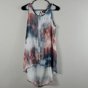 a.n.a. Courtney Crema Sheer Top M